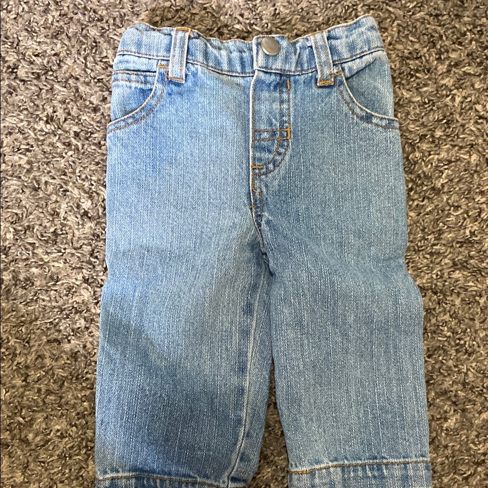 Classic Blue Denim Baby Boy Jeans